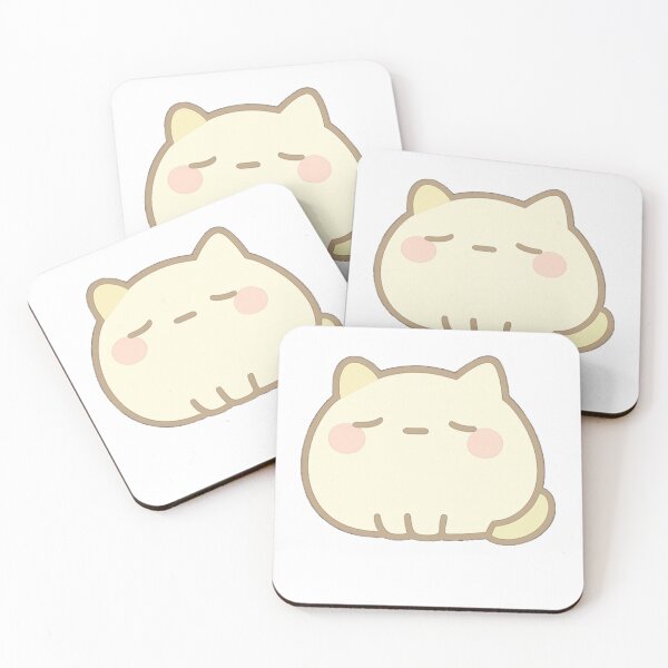 Item preview, Mochi Kitty Sticker designed and sold by BluesSketchbook.
