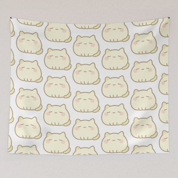 Item preview, Mochi Kitty Sticker designed and sold by BluesSketchbook.