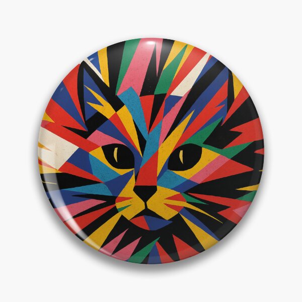 Item preview, Explosive Abstract Cat designed and sold by Nope Cats.