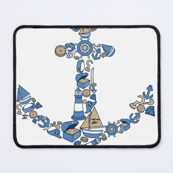 Item preview, TWG Anchor White Letters designed and sold by buycostarica.