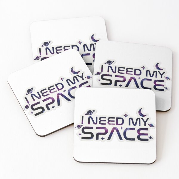 Item preview, I NEED MY SPACE designed and sold by Strip to Stick.