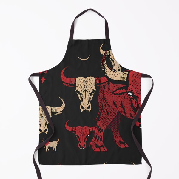 Item preview, Bulls Whimsical Animal Patterns Inspiring Fun Imagination Kids designed and sold by ART ATTACK ZONE.