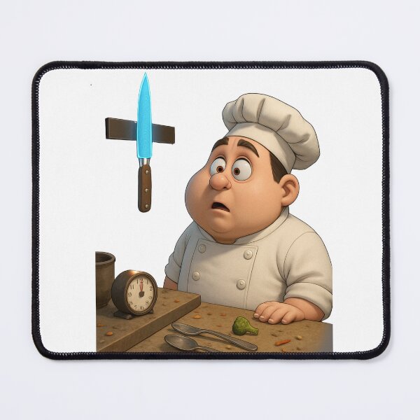 Item preview, chef see knife – easily Distracted by Knives designed and sold by w66aboo.