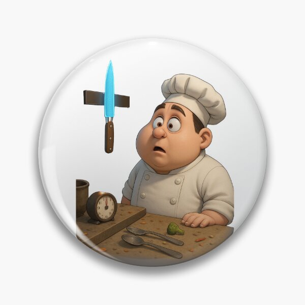 Item preview, chef see knife – easily Distracted by Knives designed and sold by w66aboo.