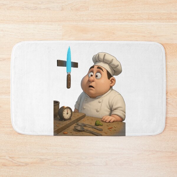 Item preview, chef see knife – easily Distracted by Knives designed and sold by w66aboo.
