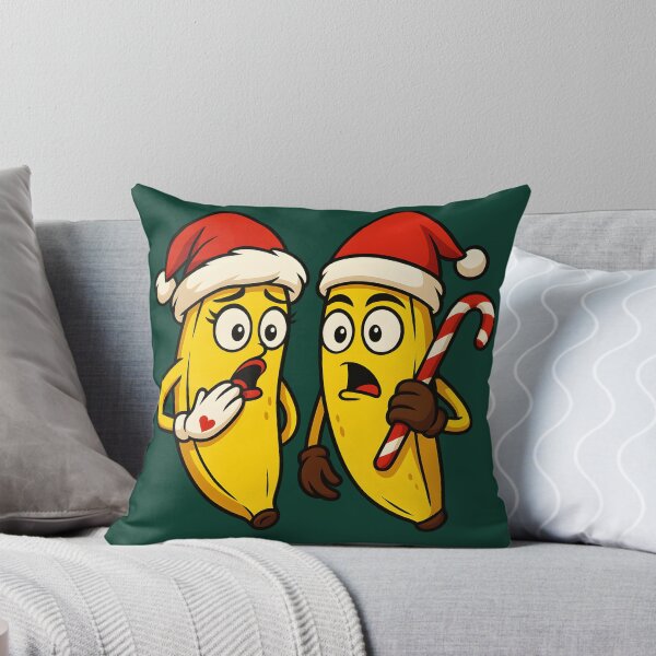 Item preview, Christmas Shock Bananas – Funny Cartoon Banana Characters designed and sold by WinkWild.
