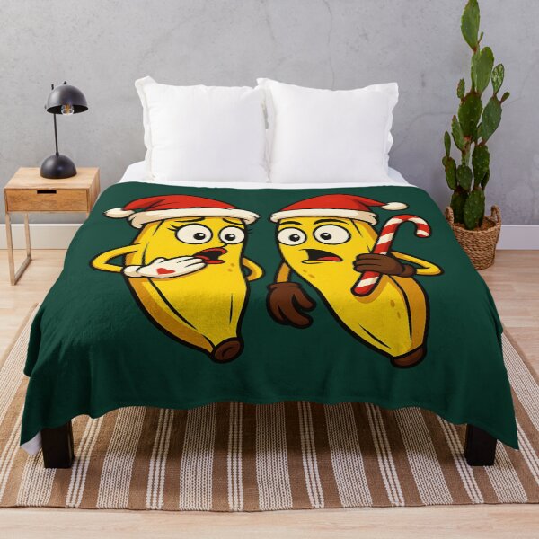 Item preview, Christmas Shock Bananas – Funny Cartoon Banana Characters designed and sold by WinkWild.