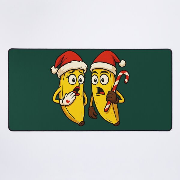 Item preview, Christmas Shock Bananas – Funny Cartoon Banana Characters designed and sold by WinkWild.