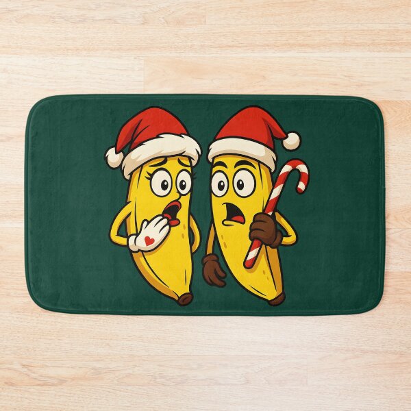 Item preview, Christmas Shock Bananas – Funny Cartoon Banana Characters designed and sold by WinkWild.