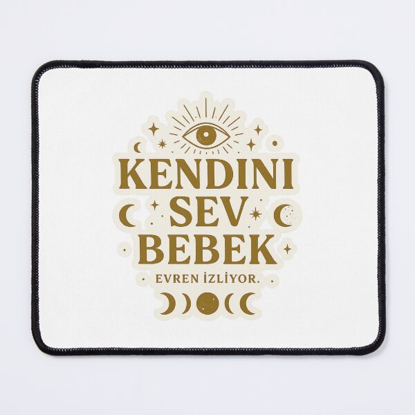 Item preview, Kendini Sev Bebek – Turkish Self Love Witchy Sticker designed and sold by mirozeliea.