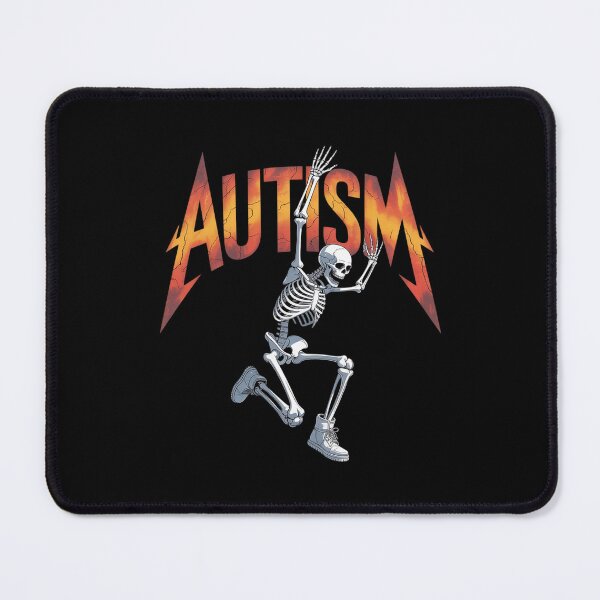 Item preview, Autism Skeleton Guns Fire Bones Spooky  designed and sold by MythWoot.