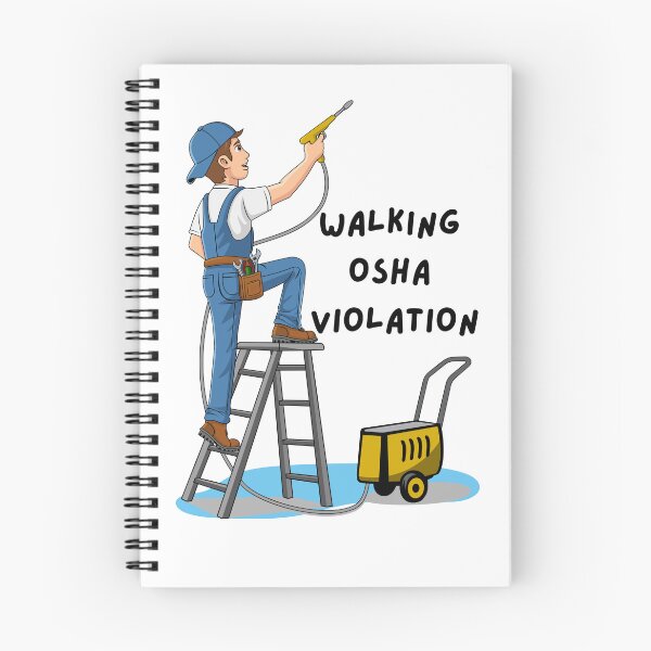 Item preview, Walking OSHA Violation  designed and sold by Breaking Barriers .