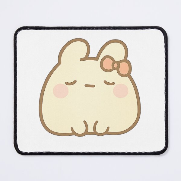 Item preview, Squishy Bunny Sticker designed and sold by BluesSketchbook.