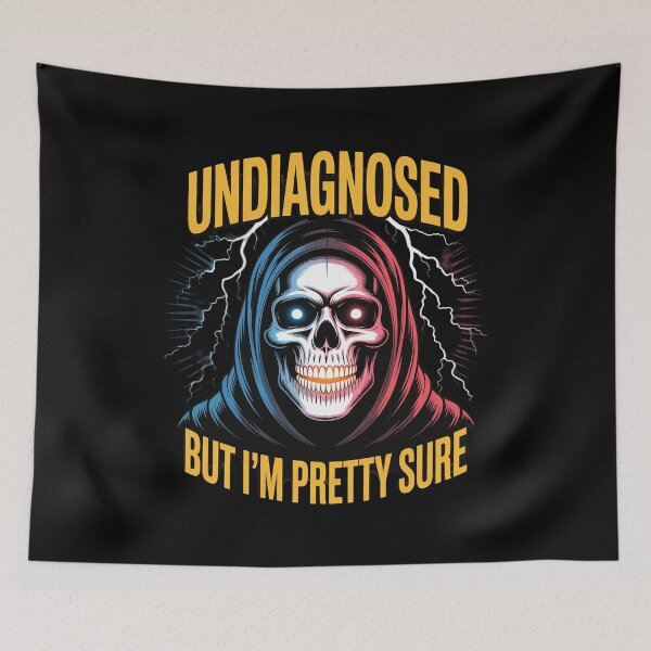Item preview, Autism Skeleton Meme 1  designed and sold by PowAcademy.