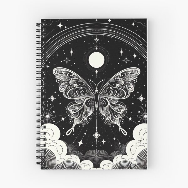 Item preview, Celestial Moon Butterfly in Starry Night designed and sold by BigBlueArt.