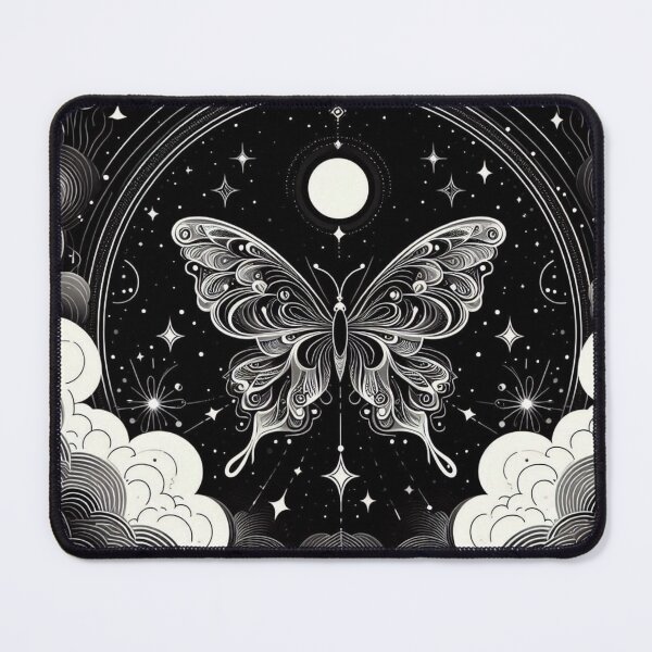 Item preview, Celestial Moon Butterfly in Starry Night designed and sold by BigBlueArt.