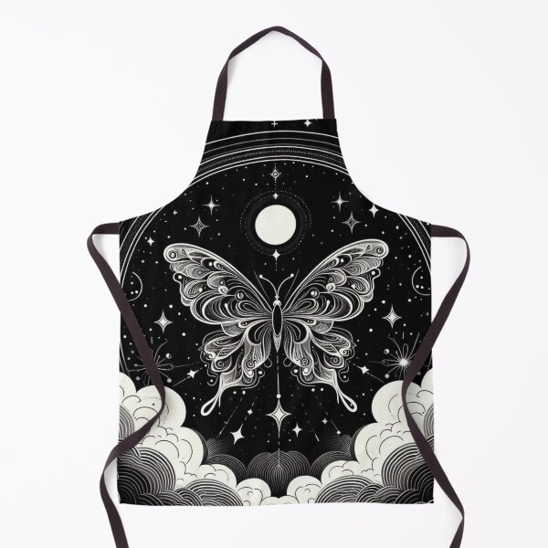 Item preview, Celestial Moon Butterfly in Starry Night designed and sold by BigBlueArt.