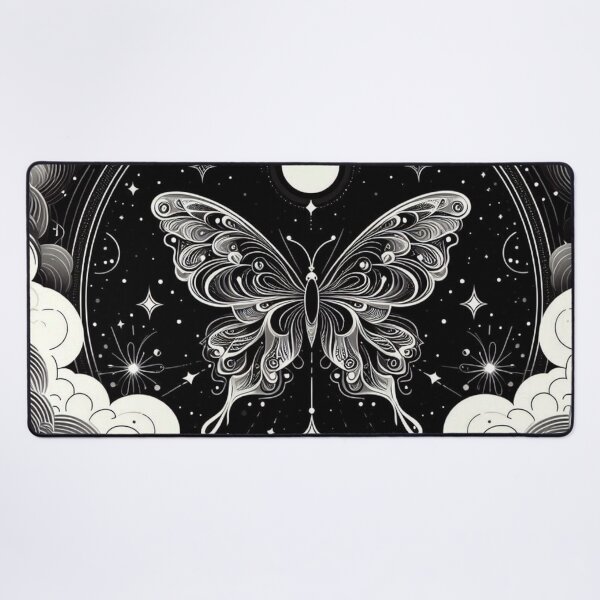 Item preview, Celestial Moon Butterfly in Starry Night designed and sold by BigBlueArt.