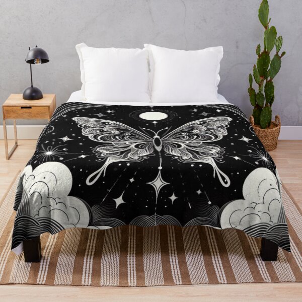 Item preview, Celestial Moon Butterfly in Starry Night designed and sold by BigBlueArt.