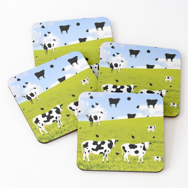 Item preview, Cows Whimsical Animal Patterns Inspiring Fun Imagination Kids designed and sold by ART ATTACK ZONE.