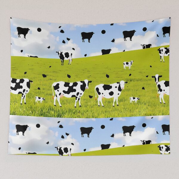 Item preview, Cows Whimsical Animal Patterns Inspiring Fun Imagination Kids designed and sold by ART ATTACK ZONE.