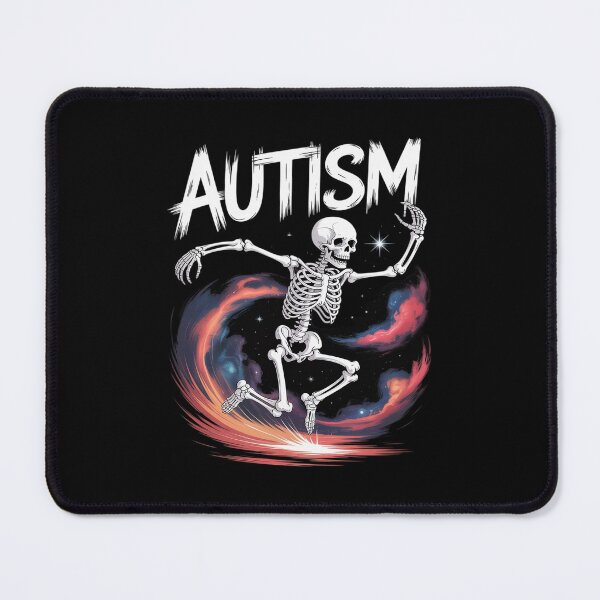 Item preview, Autism Skeleton Meme Men Women Kids1 designed and sold by PowAcademy.