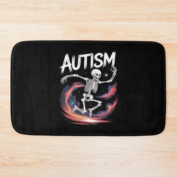Item preview, Autism Skeleton Meme Men Women Kids1 designed and sold by PowAcademy.