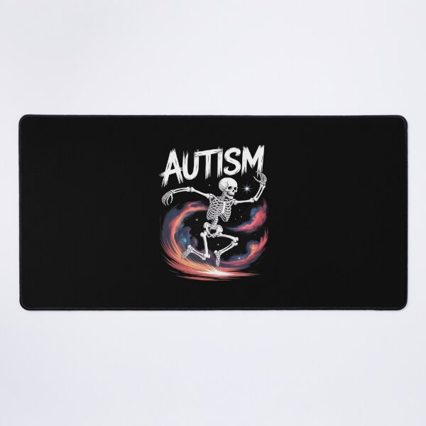 Item preview, Autism Skeleton Meme Men Women Kids1 designed and sold by PowAcademy.