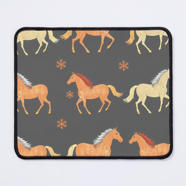 Item preview, Horses Whimsical Animal Patterns Inspiring Fun Imagination Kids designed and sold by ART ATTACK ZONE.