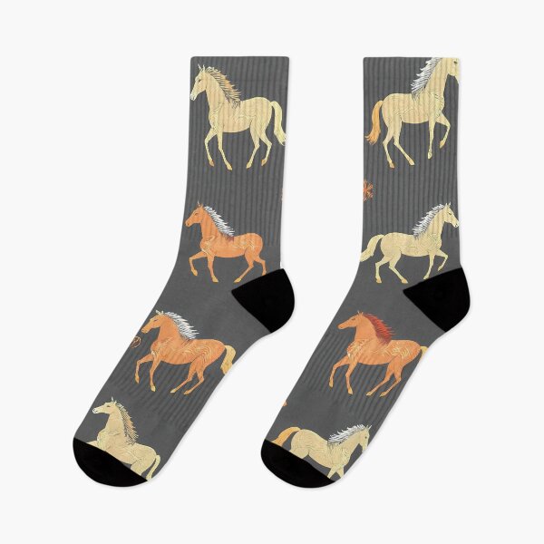 Item preview, Horses Whimsical Animal Patterns Inspiring Fun Imagination Kids designed and sold by ART ATTACK ZONE.