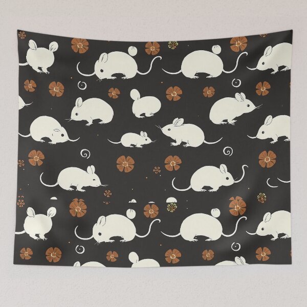 Item preview, Rat Whimsical Animal Patterns Inspiring Fun Imagination Kids designed and sold by ART ATTACK ZONE.