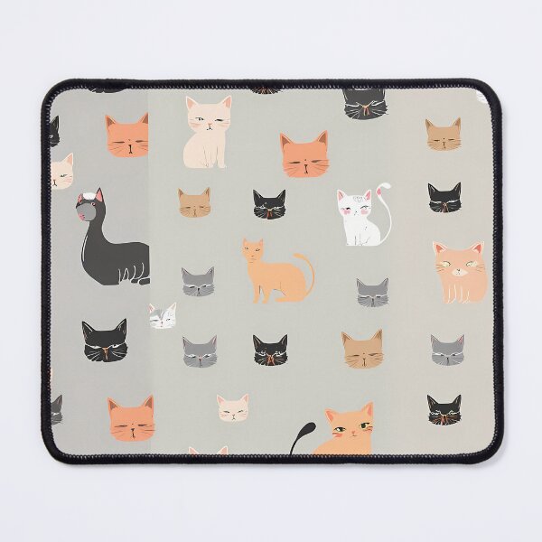 Item preview, Cats Whimsical Animal Patterns Inspiring Fun Imagination Kids designed and sold by ART ATTACK ZONE.