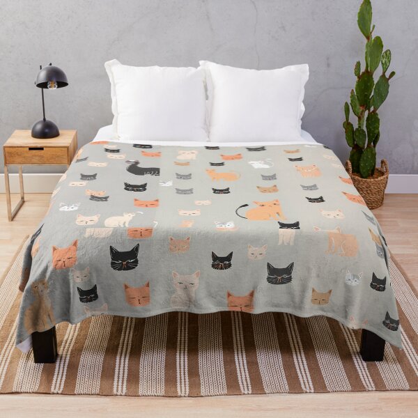 Item preview, Cats Whimsical Animal Patterns Inspiring Fun Imagination Kids designed and sold by ART ATTACK ZONE.