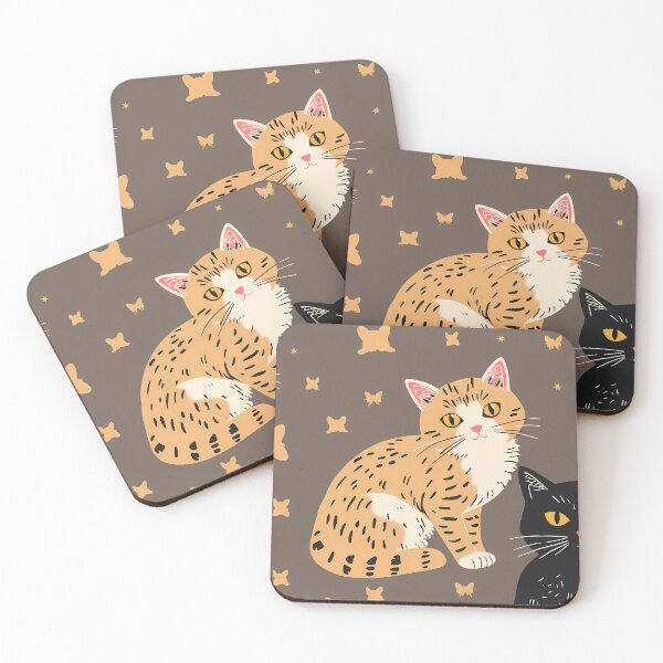 Item preview, Cat Whimsical Animal Patterns Inspiring Fun Imagination Kids designed and sold by ART ATTACK ZONE.