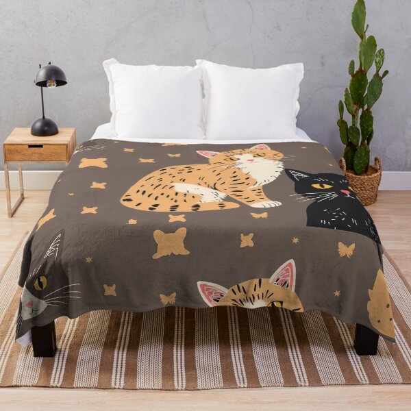 Item preview, Cat Whimsical Animal Patterns Inspiring Fun Imagination Kids designed and sold by ART ATTACK ZONE.