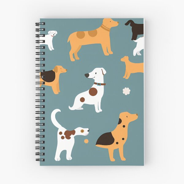 Item preview, Dogs Whimsical Animal Patterns Inspiring Fun Imagination Kids designed and sold by ART ATTACK ZONE.