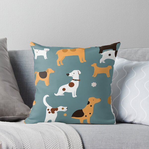 Item preview, Dogs Whimsical Animal Patterns Inspiring Fun Imagination Kids designed and sold by ART ATTACK ZONE.