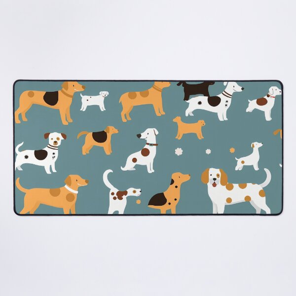 Item preview, Dogs Whimsical Animal Patterns Inspiring Fun Imagination Kids designed and sold by ART ATTACK ZONE.