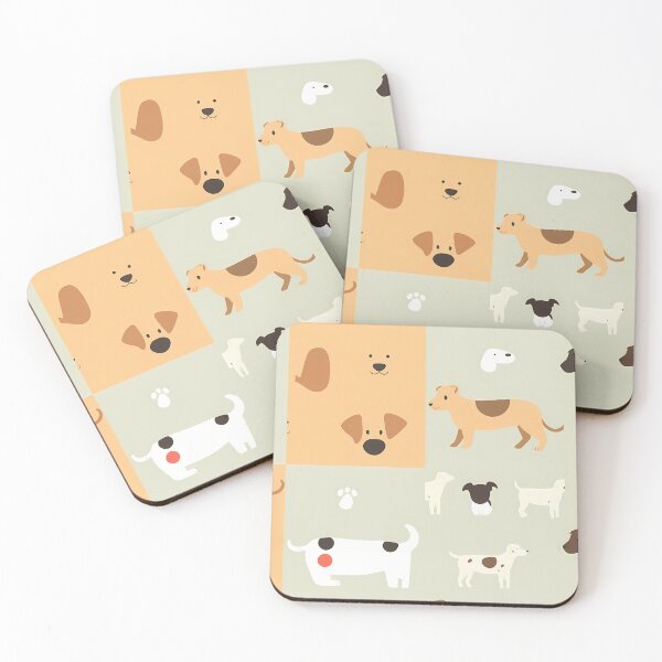 Item preview, Dog Whimsical Animal Patterns Inspiring Fun Imagination Kids designed and sold by ART ATTACK ZONE.