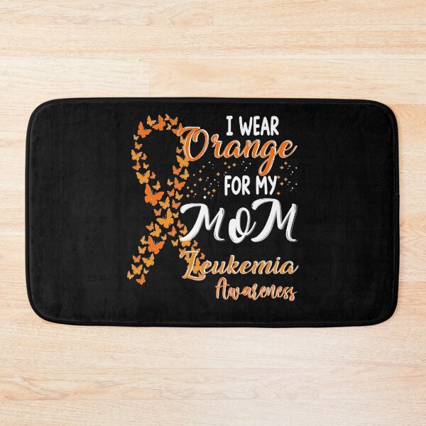 Item preview, I Wear Orange For My Mom Leukemia Awareness Butterflies designed and sold by Nocturnal-Vines.