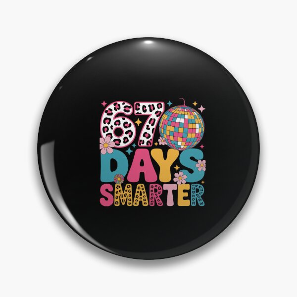Item preview, 67Th Days Smarter Smile Face 67 Days School Teacher designed and sold by MeowtivationP.