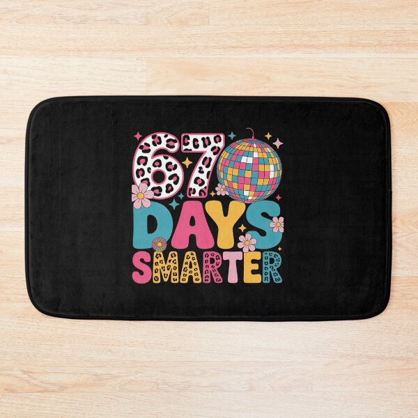Item preview, 67Th Days Smarter Smile Face 67 Days School Teacher designed and sold by MeowtivationP.