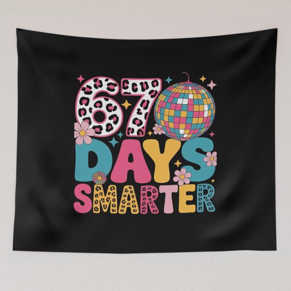 Item preview, 67Th Days Smarter Smile Face 67 Days School Teacher designed and sold by MeowtivationP.