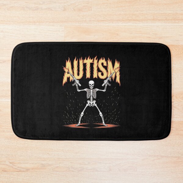 Item preview, Autism Skeleton Oddly Specific Dank Meme Cringe  designed and sold by MythWoot.