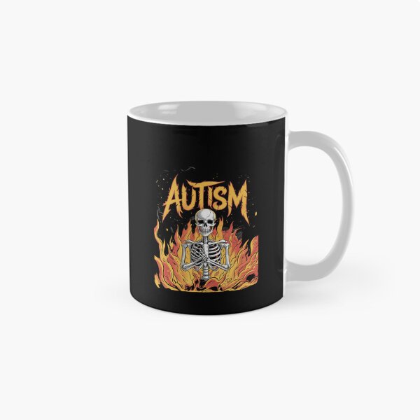Item preview, Autistic and Gay Skeleton Autism Skeleton Meme  designed and sold by PowAcademy.
