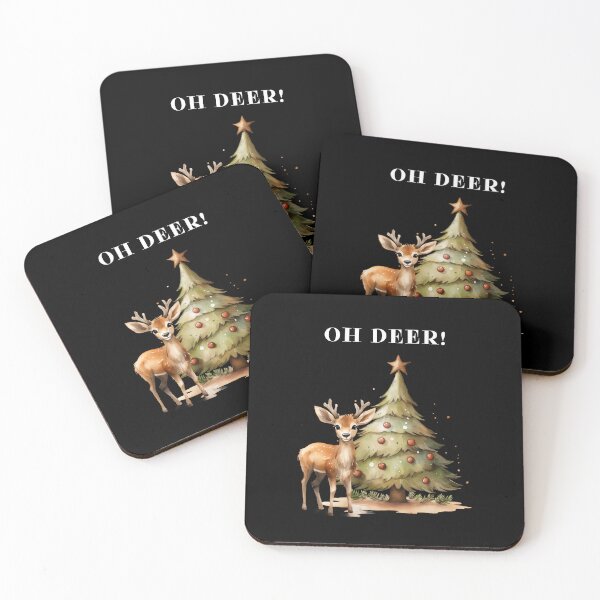 Item preview, Oh Deer! – Cute Christmas Fawn Illustration designed and sold by EVESTUDIOART.