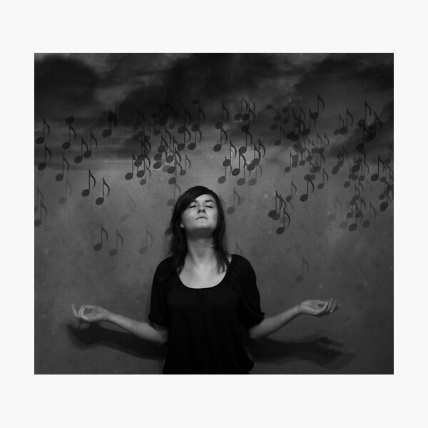 Artikelvorschau, This is how I feel when I listen to music. entworfen und verkauft von flightlessXbird.