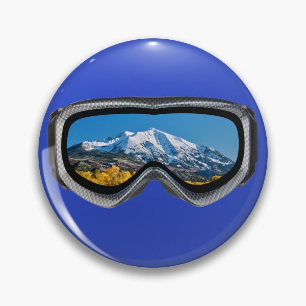 Item preview,  snow in the mountens with ski goggles designed and sold by Yassine SEBA.