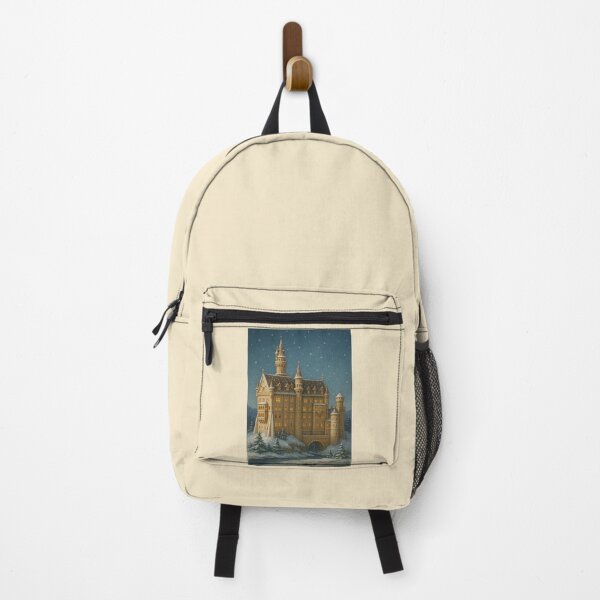 Item preview, Gingerbread Neuschwanstein Castle – Enchanted Bavarian Christmas Scene designed and sold by Novel Works Studio.