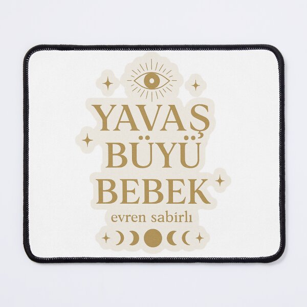 Item preview, Yavaş Büyü Bebek – Turkish Self Love Witchy Sticker designed and sold by mirozeliea.